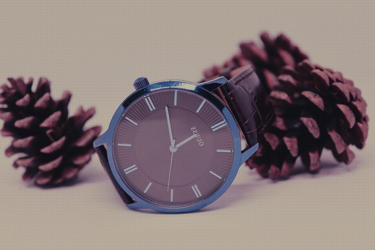 Las mejores relojes pulseras relojes reloj con pulsera morada hombre