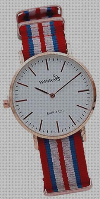 Review de reloj correa nylon colores mujer