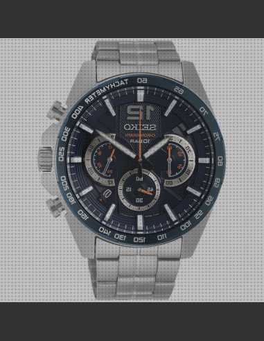 Opiniones de reloj seiko reloj cronagrafo seiko hombre esfera azul