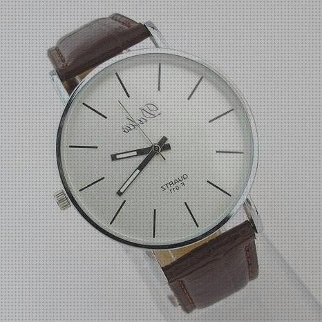 ¿Dónde poder comprar cueros relojes reloj cuero marron hombre?