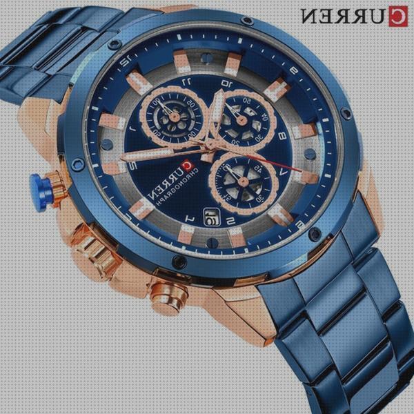 Las mejores reloj quartz reloj curren hombre quartz