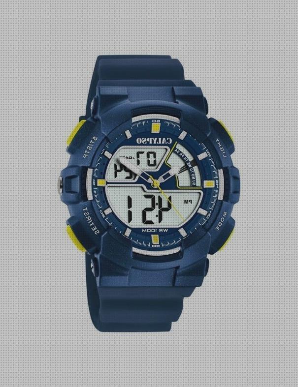 Las mejores marcas de calypso reloj reloj de hombre calypso k5771 3 de caucho azul