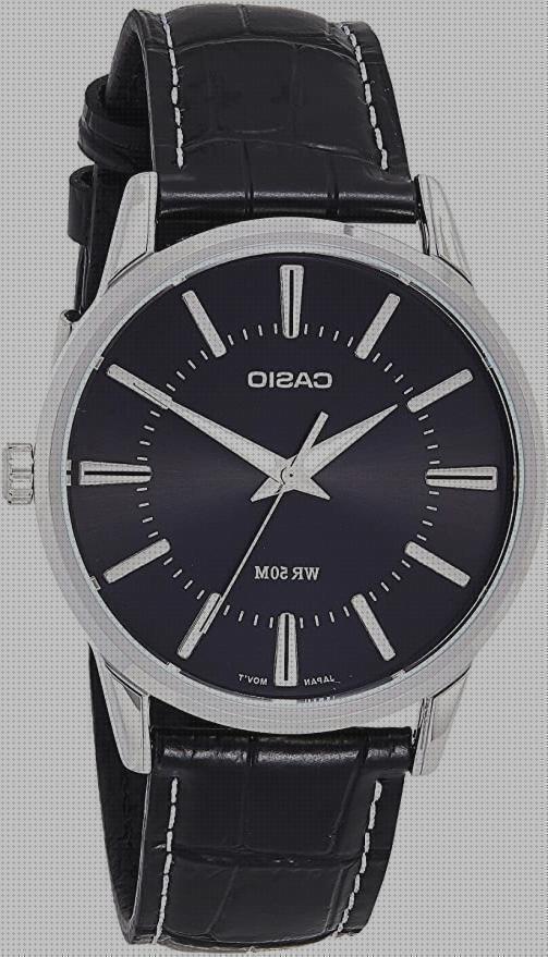 Review de reloj de hombre casio mtp 1303pl 1avef de piel negro