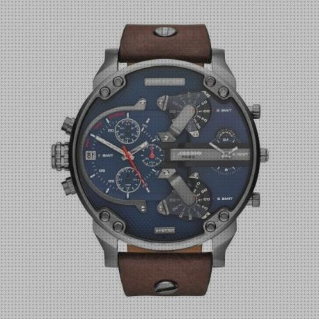 Las mejores reloj diesel reloj de hombre diesel dz7314 de piel marrón