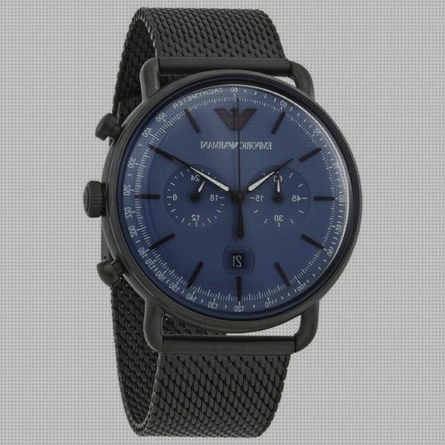 Review de reloj de hombre emporio armani ar11201 de acero negro