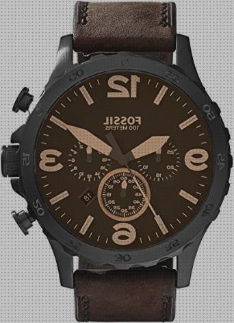 Los mejores 32 Relojes De Hombres Fossil Jr1487 Nate Cronógrafo De Pieles