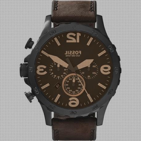 Las mejores reloj fossil jr1487 hombre nate reloj fossil reloj de hombre fossil jr1487 nate cronógrafo de piel