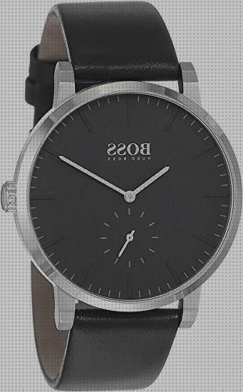 Las mejores boss reloj reloj de hombre hugo boss 1513500 de piel negro