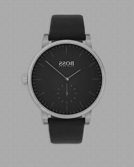 Review de reloj de hombre hugo boss 1513500 de piel negro