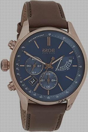 Análisis de los 32 mejores Relojes De Hombres Hugo Boss 1513604 Cronógrafo De Pieles Marrones