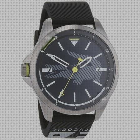 Review de reloj de hombre lacoste capbreton de silicona negro