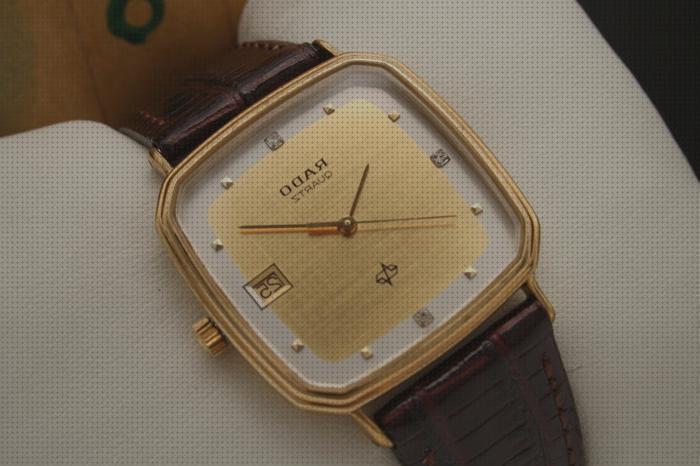 ¿Dónde poder comprar reloj rado reloj de hombre rado de 1980 rectangular correa piel?