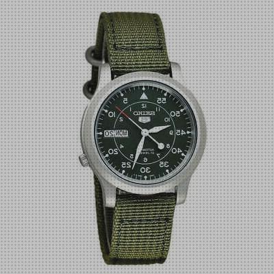 Review de reloj de hombre seiko 5 military nylon snk805k2 automático