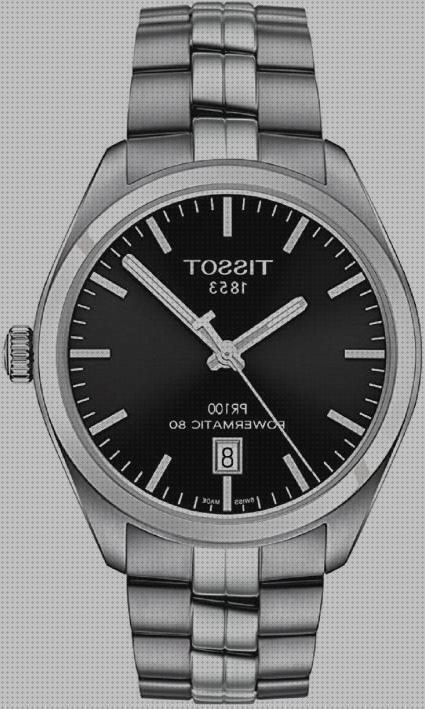 Review de reloj de hombre tissot t1014101105100 de acero esfera blanca