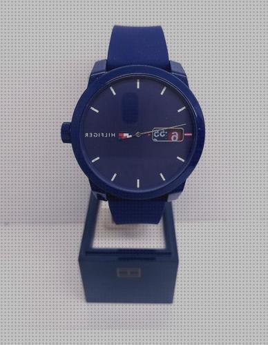 Review de reloj de hombre tommy hilfiger 1791381 de silicona azul