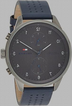 Análisis de los 29 mejores Relojes De Hombres Tommy Hilfiger 1791578 Multifunciones De Pieles Azu