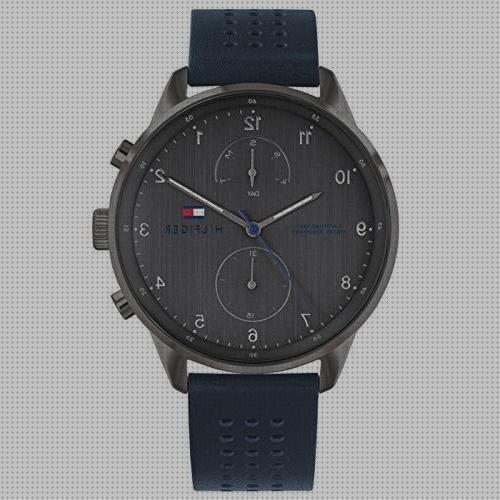 Las mejores marcas de reloj tommy reloj de hombre tommy hilfiger 1791578 multifunción de piel azul