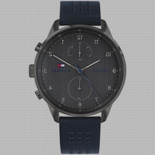 Las mejores reloj tommy reloj de hombre tommy hilfiger 1791578 multifunción de piel azul