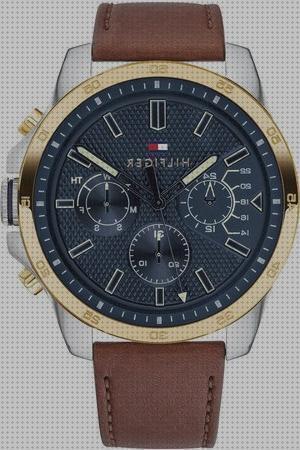 Review de reloj de hombre tommy hilfiger 1791578 multifunción de piel azul