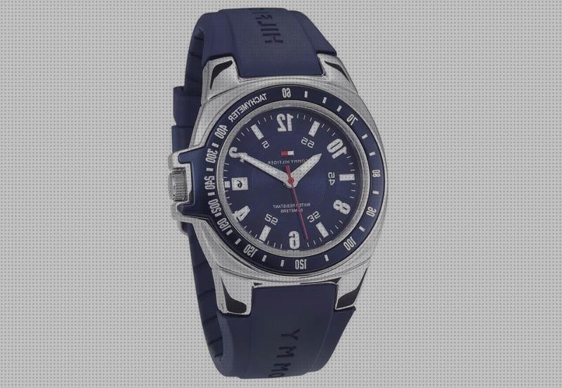 Review de reloj de hombre tommy hilfiger de caucho azul