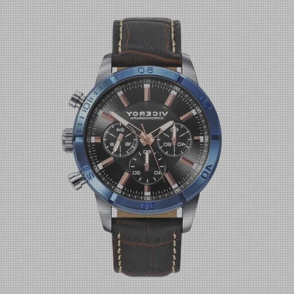 Los mejores 43 Relojes De Hombres Viceroy Cronógrafo Con Correas De Pieles Azules