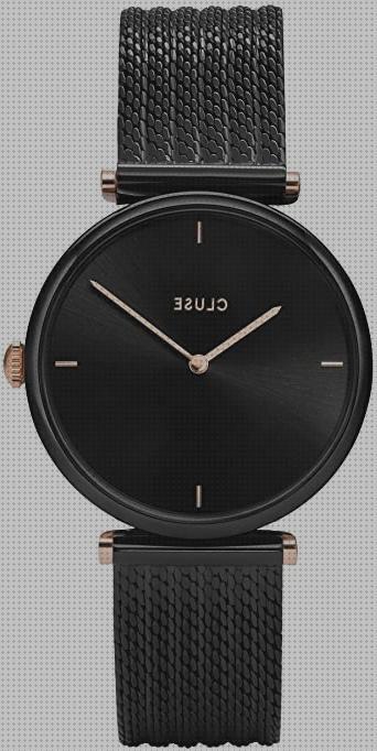 Las mejores cluse reloj reloj de mujer cluse acero negro