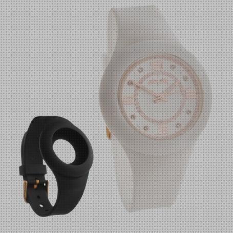 Las mejores reloj ice reloj automatico amazon transparente reloj inteligente de color rosa de amazon de huella digital reloj de mujer con correa intercanviables ice