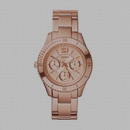 Las mejores reloj fossil reloj de mujer fossil es3815 stella de acero rosa