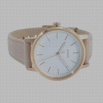 Opiniones de reloj fossil reloj de mujer fossil neely es4185 de piel marrón