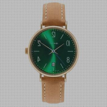 Las mejores marcas de reloj gant reloj de mujer gant gt035005 detroit lady de piel marrón