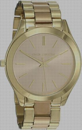 Las mejores kors reloj de mujer michael kors mk3493 slim runway bicolor