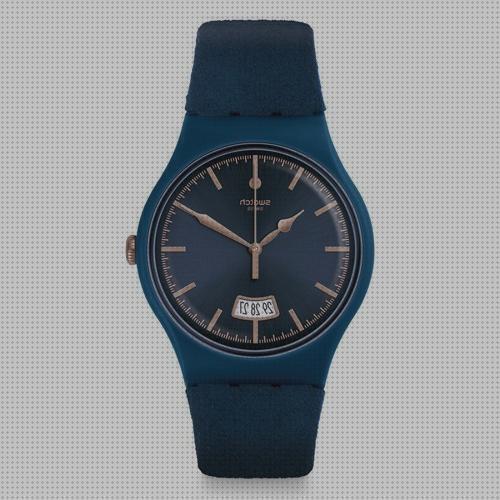 Las mejores swatch reloj reloj de mujer swatch suon400 azul