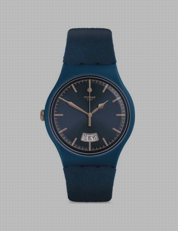 Los mejores 33 Relojes De Mujeres Swatch Suon400 Azules