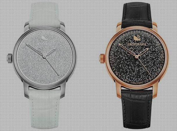 Las mejores marcas de reloj swarovski reloj de swarovski rectangular mujer negro