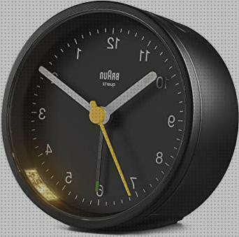 Review de reloj despertador clasico con segundero