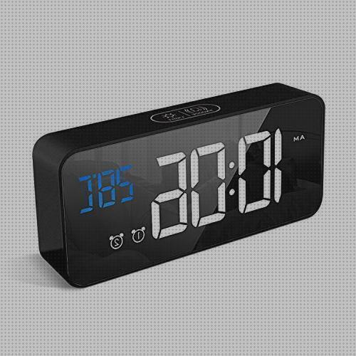 Review de reloj despertador digital con temperatura