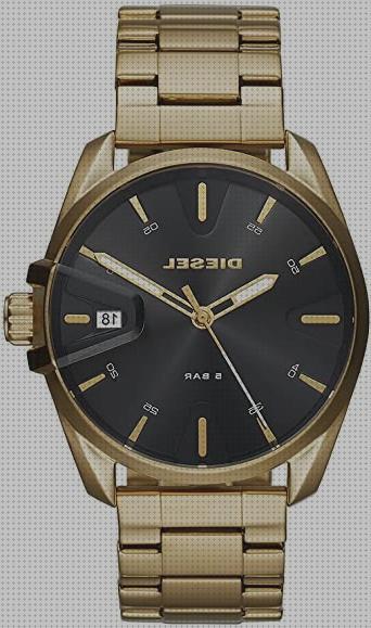 Las mejores reloj diesel reloj diesel hombre dorado esfera blanca