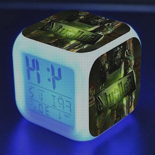 Las mejores marcas de reloj despertador led reloj digital de sobremesa color led azul