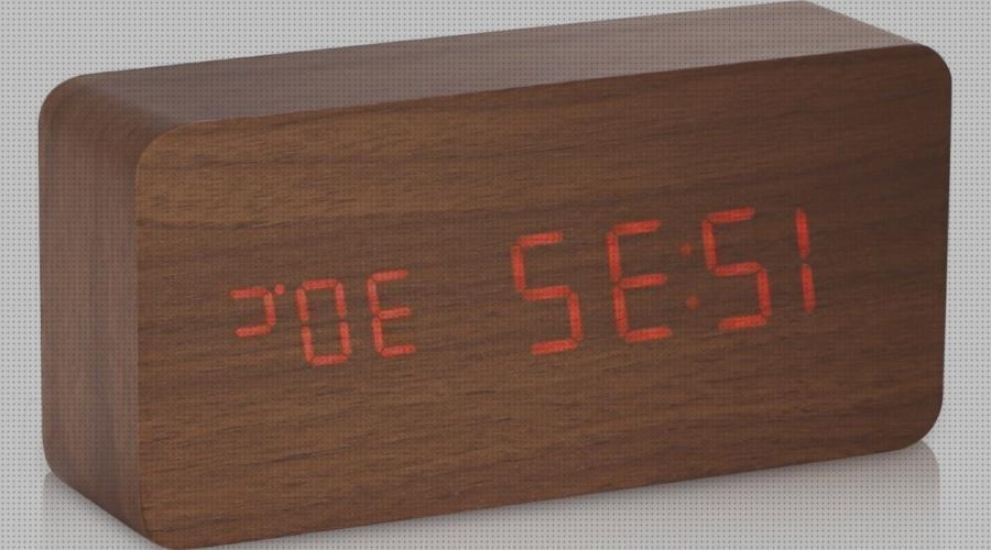 ¿Dónde poder comprar digitales relojes reloj digital madera?