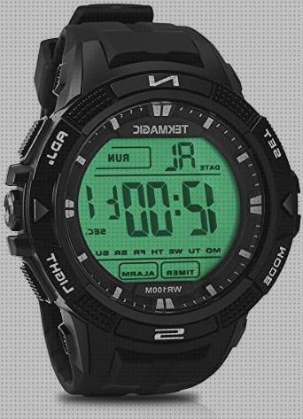 Review de reloj digital sumergible 10 atm hombre