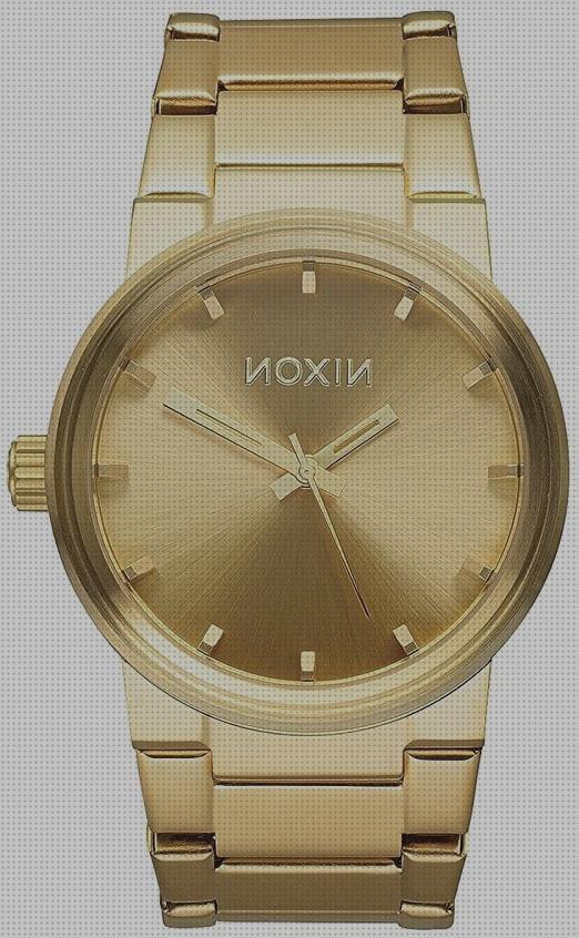 Las mejores reloj nixon reloj dorado nixon hombre barato