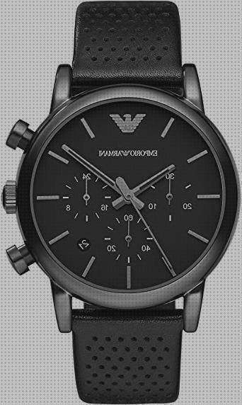 Opiniones de armani reloj reloj elegantes hombre correa cuero emporio armani