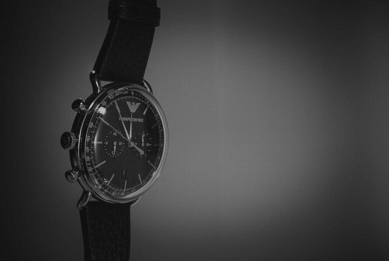 Review de reloj emporio armani negro hombre