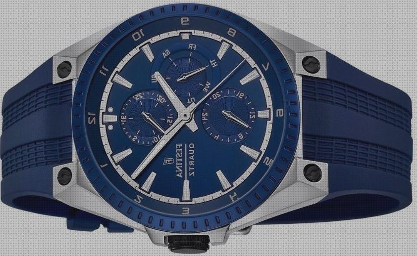 Las mejores festina reloj festina azul caucho f168342