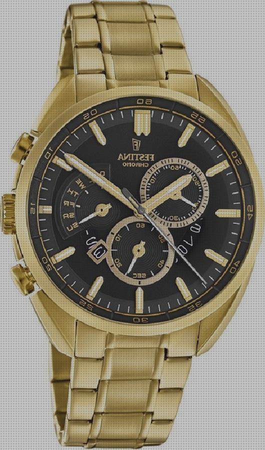 Los mejores 27 Relojes Festina Dorados De Hombres