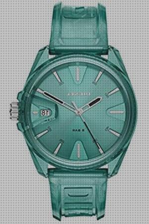 Review de reloj fossil hombre analogico azul plastico