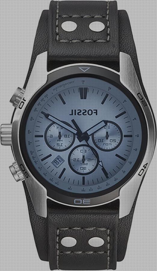 Review de reloj fossil hombre cuero negro