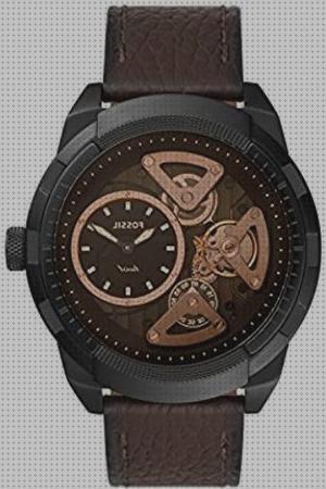 ¿Dónde poder comprar fossil reloj hombre reloj fossil reloj fossil hombre esfera negra y pulsera de cuero?