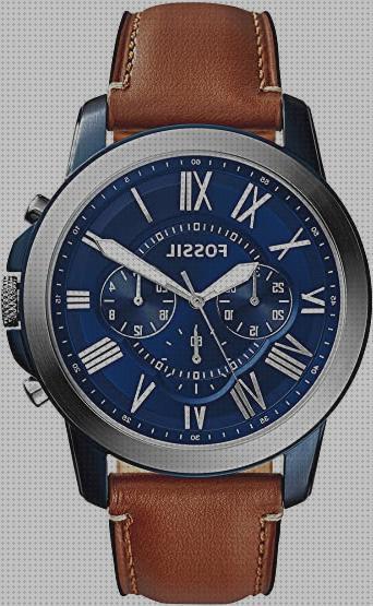 Las mejores fossil reloj hombre reloj fossil reloj fossil hombre marron y azul