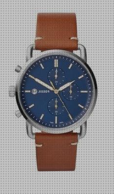 Review de reloj fossil hombre marron y azul